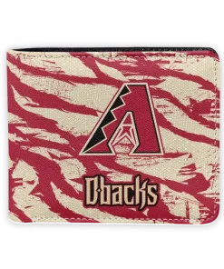 Arizona Diamondbacks Wallet - Abstract Stripes Red