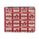Arizona Diamondbacks Wallet - Block Pattern Crocs Black