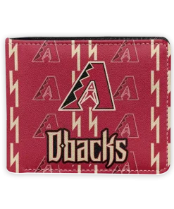 Arizona Diamondbacks Wallet - Bolt Rows Red