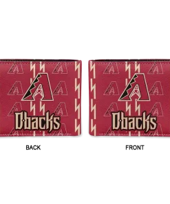 Alternative view of Arizona Diamondbacks Wallet - Bolt Rows Red