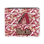 Arizona Diamondbacks Wallet - Camouflage Patches Red White
