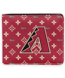Arizona Diamondbacks Wallet - Iconic Monogram Bloom Red