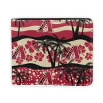 Arizona Diamondbacks Wallet - Palm Paradise Red Black