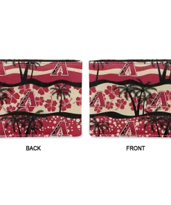 Alternative view of Arizona Diamondbacks Wallet - Palm Paradise Red Black