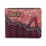 Arizona Diamondbacks Wallet - Tribal Fade Fusion Red Black