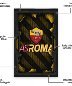 Alternative view of AS Roma Rug - Torn Mesh Yellow