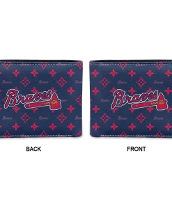 Alternative view of Atlanta Braves Wallet - Iconic Monogram Bloom Navy