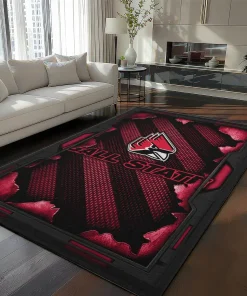 Ball State Cardinals Rug - Torn Mesh Red