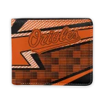 Baltimore Orioles Wallet - Arrow Mesh Orange