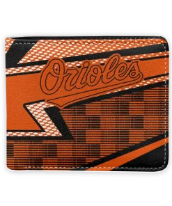 Baltimore Orioles Wallet - Arrow Mesh Orange