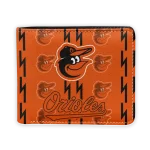 Baltimore Orioles Wallet - Bolt Rows Orange