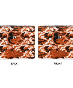 Alternative view of Baltimore Orioles Wallet - Camouflage Patches Orange White