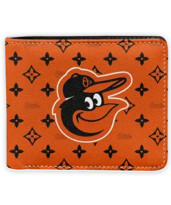 Baltimore Orioles Wallet - Iconic Monogram Bloom Orange