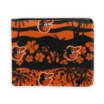 Baltimore Orioles Wallet - Palm Paradise Orange Black