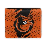 Baltimore Orioles Wallet - Torn Stripe Chaos Orange Black