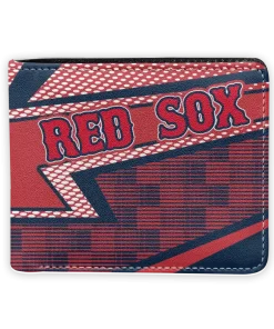 Boston Red Sox Wallet - Arrow Mesh Red