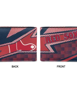 Alternative view of Boston Red Sox Wallet - Arrow Mesh Red