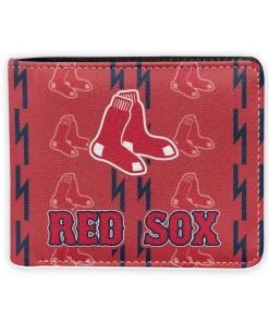 Boston Red Sox Wallet - Bolt Rows Red