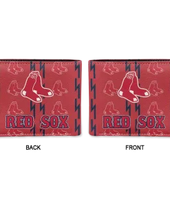 Alternative view of Boston Red Sox Wallet - Bolt Rows Red