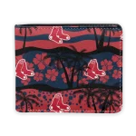 Boston Red Sox Wallet - Palm Paradise Red Black