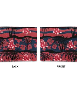 Alternative view of Boston Red Sox Wallet - Palm Paradise Red Black