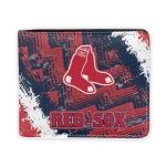 Boston Red Sox Wallet - Custom Engraved Name Red White