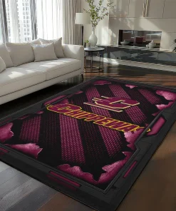 Central Michigan Chippewas Rug - Torn Mesh Maroon