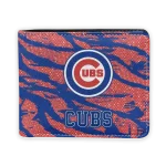 Chicago Cubs Wallet - Abstract Stripes Blue