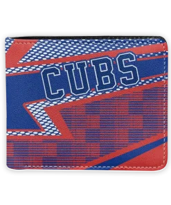 Chicago Cubs Wallet - Arrow Mesh Blue
