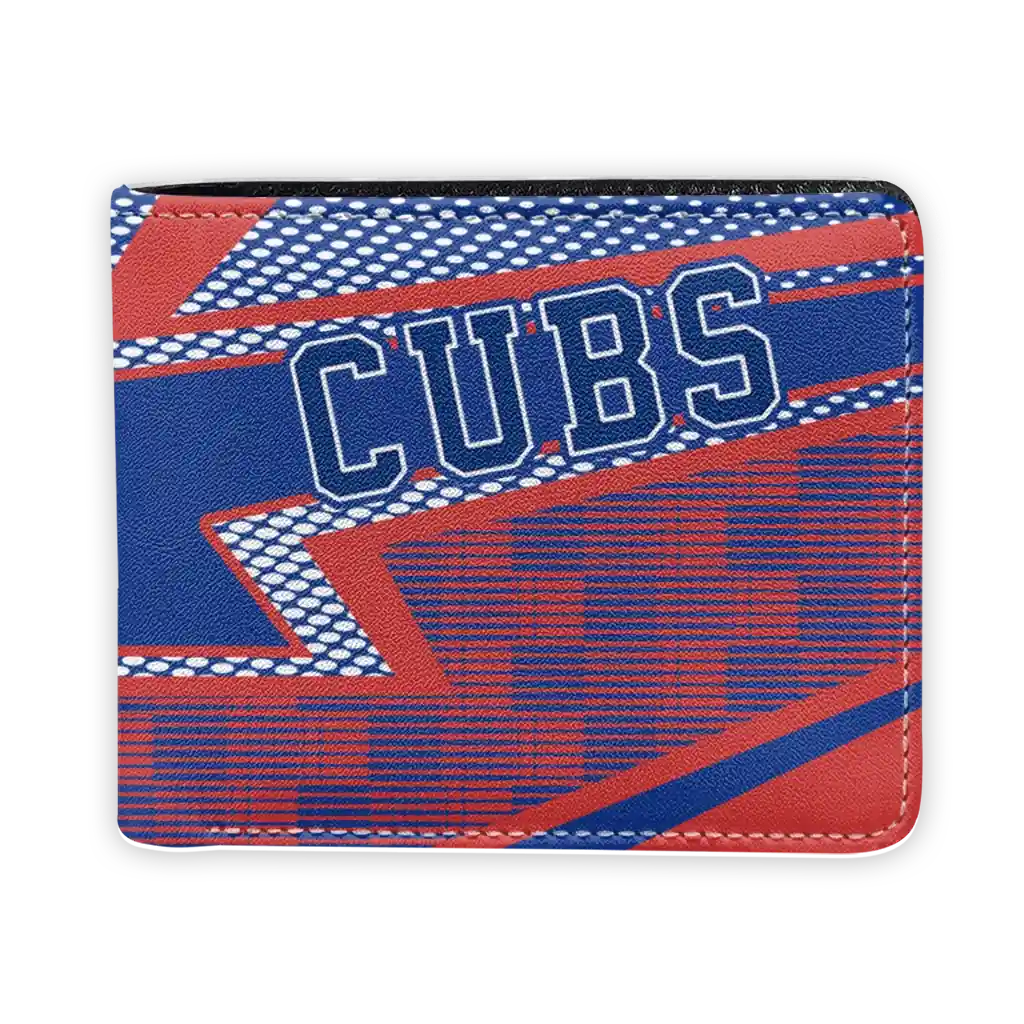 Chicago Cubs Wallet - Arrow Mesh Blue