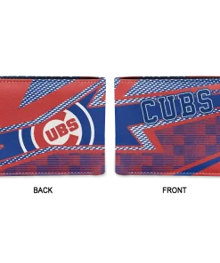 Alternative view of Chicago Cubs Wallet - Arrow Mesh Blue