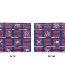 Alternative view of Chicago Cubs Wallet - Block Pattern Crocs Red