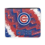 Chicago Cubs Wallet - Personalized Sports Icon Blue Red