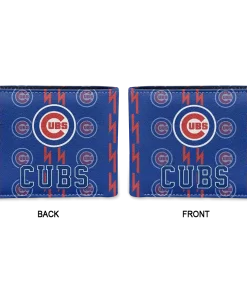 Alternative view of Chicago Cubs Wallet - Bolt Rows Blue