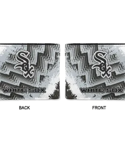 Alternative view of Chicago White Sox Wallet - Customized Classic Team Black White
