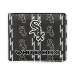 Chicago White Sox Wallet - Bolt Rows Black