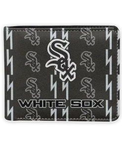Chicago White Sox Wallet - Bolt Rows Black