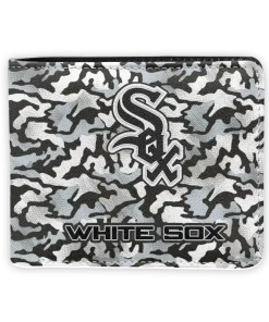 Chicago White Sox Wallet - Camouflage Patches Black White