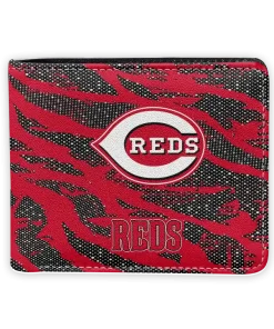 Cincinnati Reds Wallet - Abstract Stripes Red