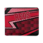 Cincinnati Reds Wallet - Arrow Mesh Red