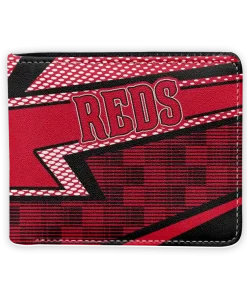 Cincinnati Reds Wallet - Arrow Mesh Red