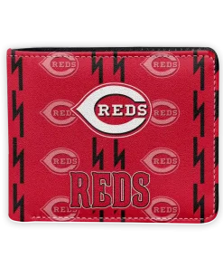 Cincinnati Reds Wallet - Bolt Rows Red