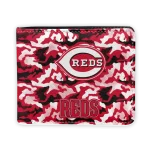 Cincinnati Reds Wallet - Camouflage Patches Red White