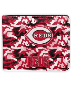 Cincinnati Reds Wallet - Camouflage Patches Red White