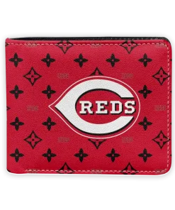 Cincinnati Reds Wallet - Iconic Monogram Bloom Red