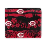 Cincinnati Reds Wallet - Palm Paradise Red Black