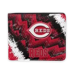 Cincinnati Reds Wallet - Custom Textured Pattern Red White