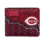 Cincinnati Reds Wallet - Tribal Fade Fusion Red Black