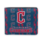 Cleveland Guardians Wallet - Bolt Rows Navy Blue