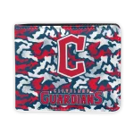 Cleveland Guardians Wallet - Camouflage Patches Navy Blue White
